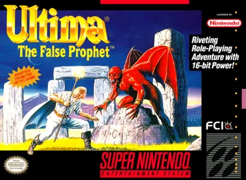 Ultima - The False Prophet (USA) box cover front